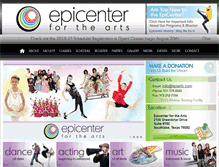 Tablet Screenshot of epiarts.com